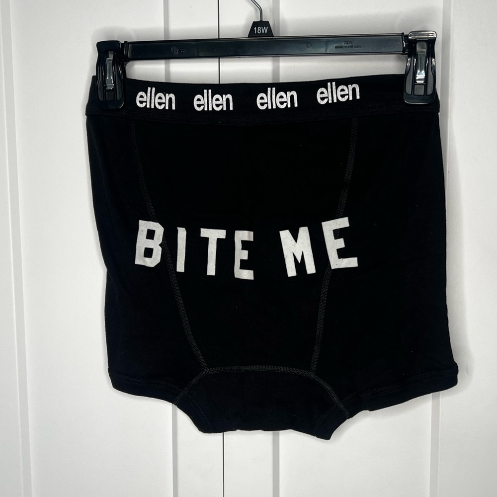 Rob Pattinson "Bite Me" Twilight Jockey Underwear Ellen Degeneres Show Replica